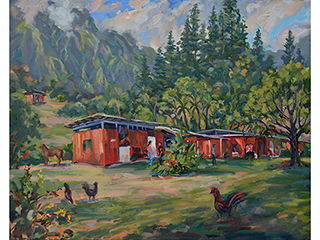 Maunawili Farms by David Luchak