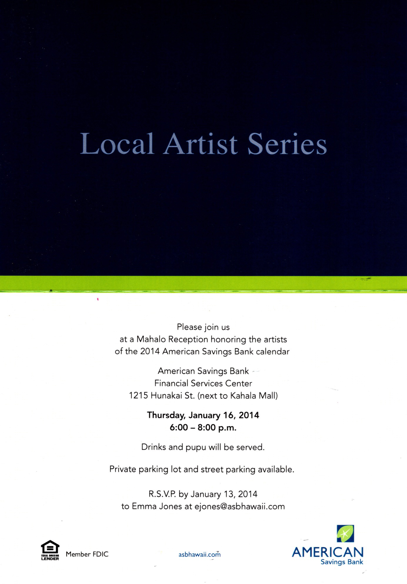 Back of flyer