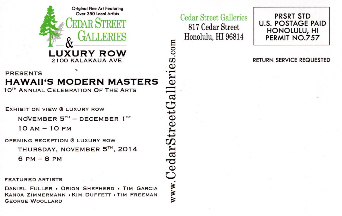 Back of flyer