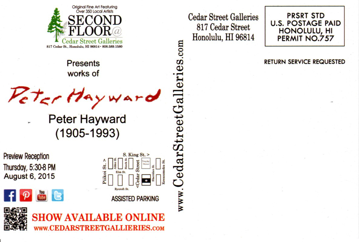 Back of flyer