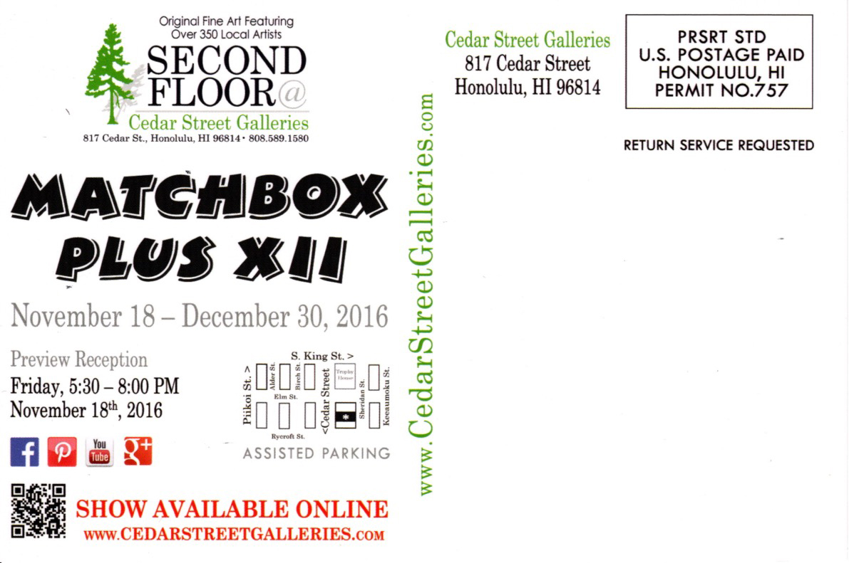 Back of
                        flyer