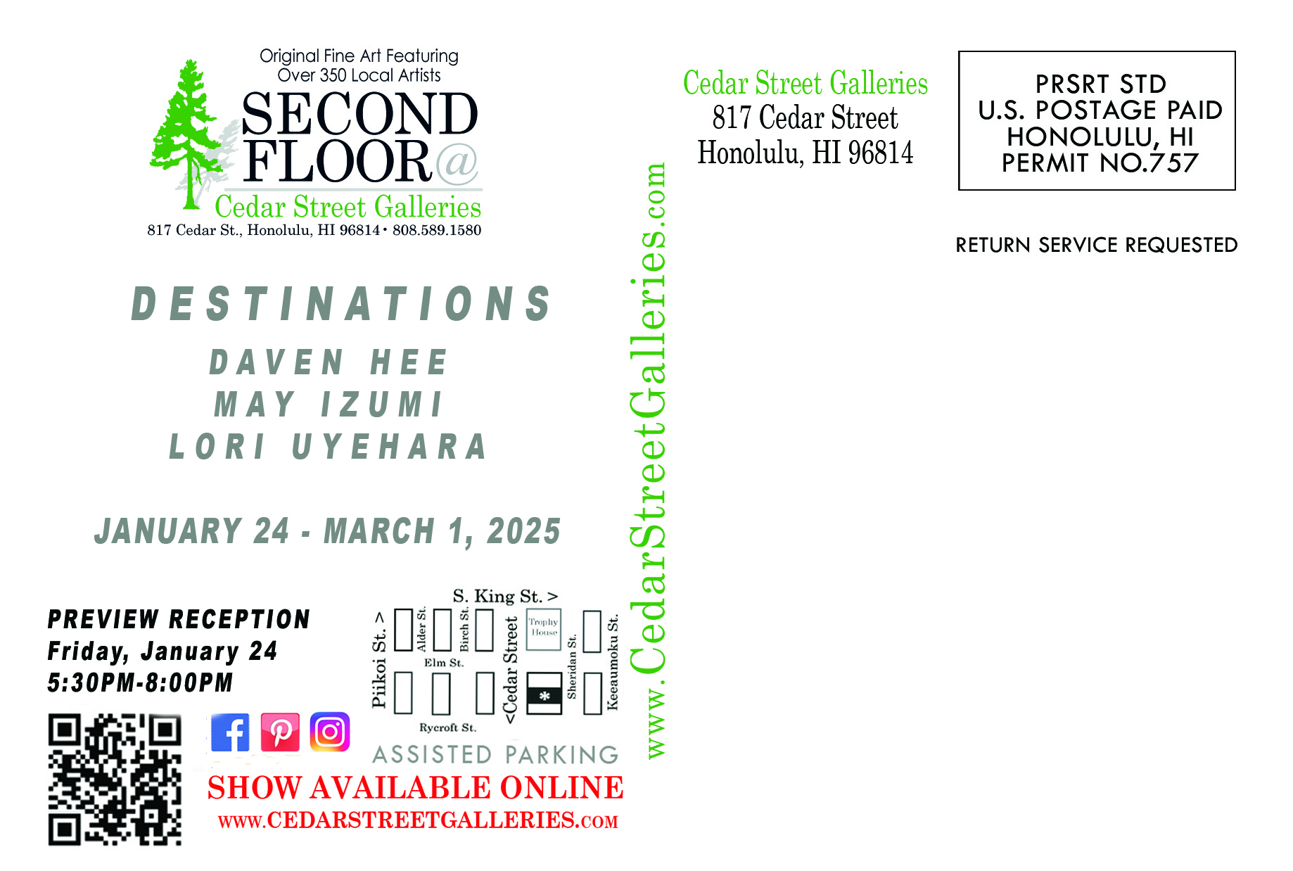 Back of flyer